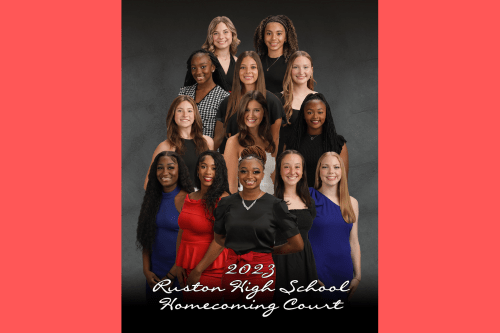 Ruston High introduces 2023 Homecoming Court | Lincoln Parish Journal