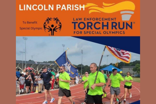 Law Enforcement Torch Run for Special Olympics Louisiana in Lincoln ...