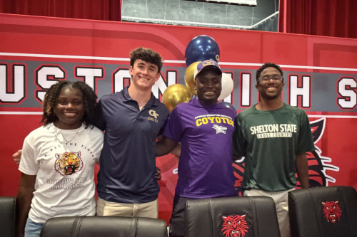 Rusty Ricketson Ruston seniors sign to continue athletic careers at next level ...